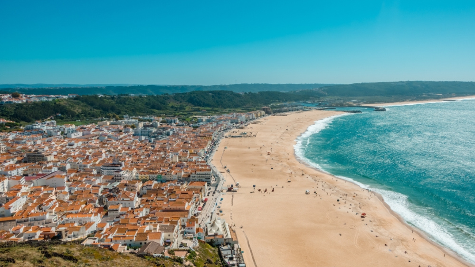 A landscape in Portugal.