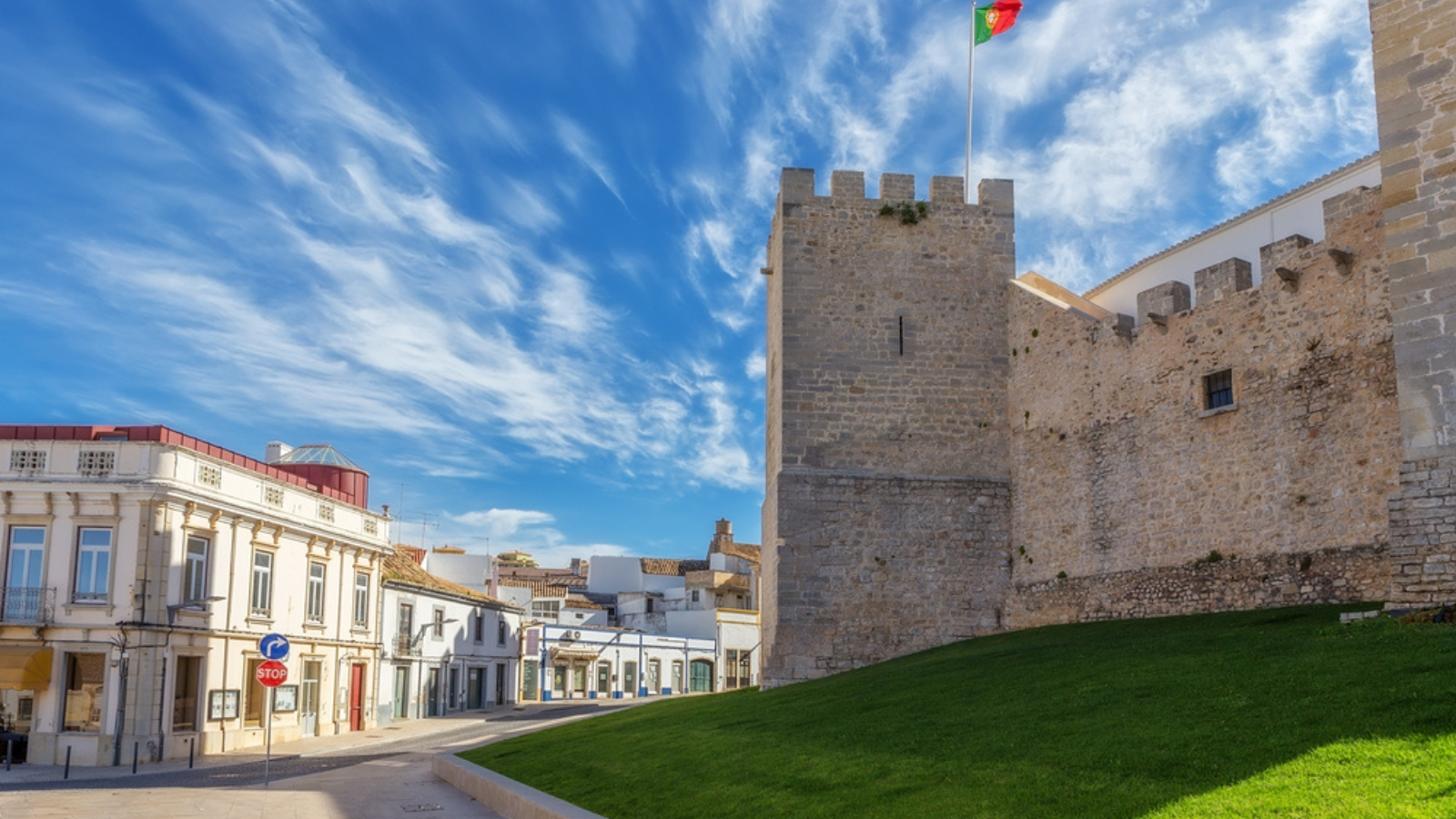 A castle in Portugal.
